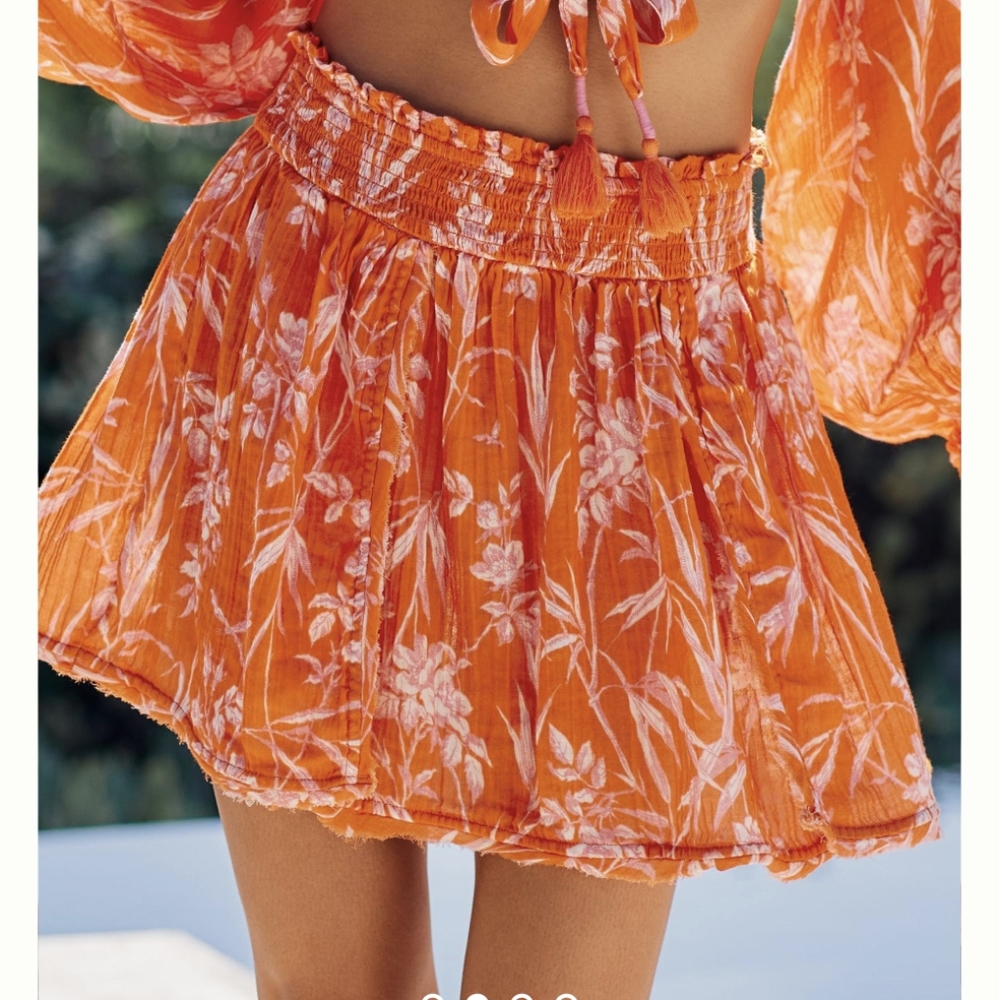 Anthropologie mini skirt